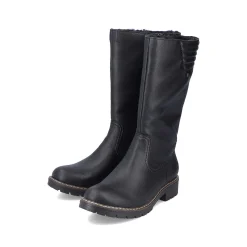 Rieker Women'S High-Shaft Boots Deep Black