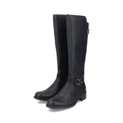 Rieker Women'S High-Shaft Boots Night Black
