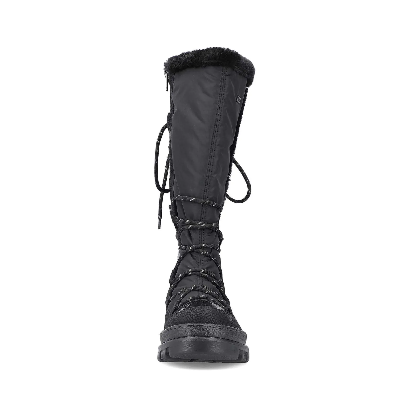 Rieker Women'S High-Shaft Boots Graphite Black