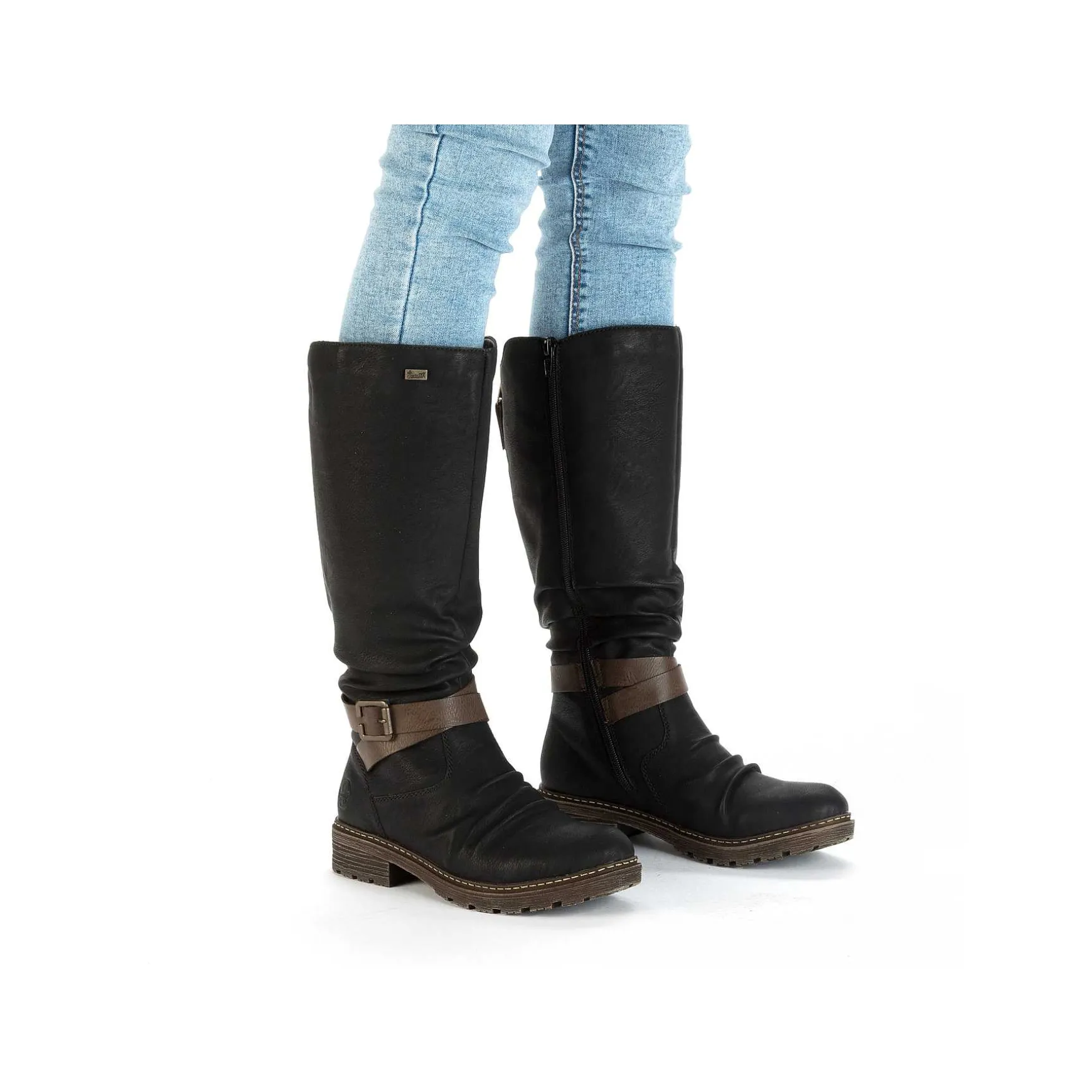 Rieker Women'S High-Shaft Boots Deep Black
