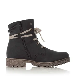 Rieker Women'S Laced Boots Ocean Blue