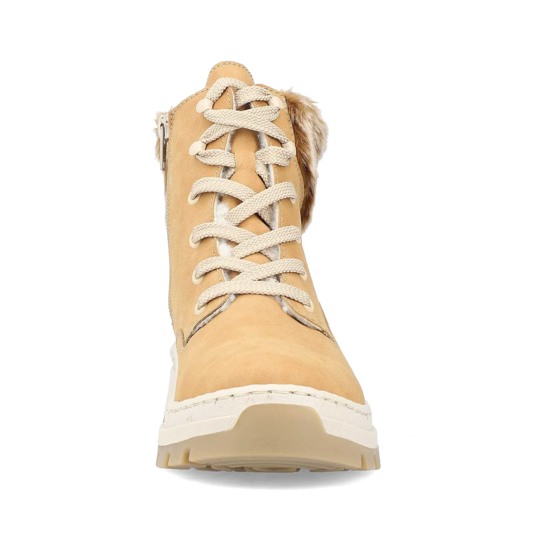Rieker Women'S Laced Boots Caramel Brown