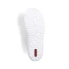 Rieker Women'S Laced Shoes Pearl White