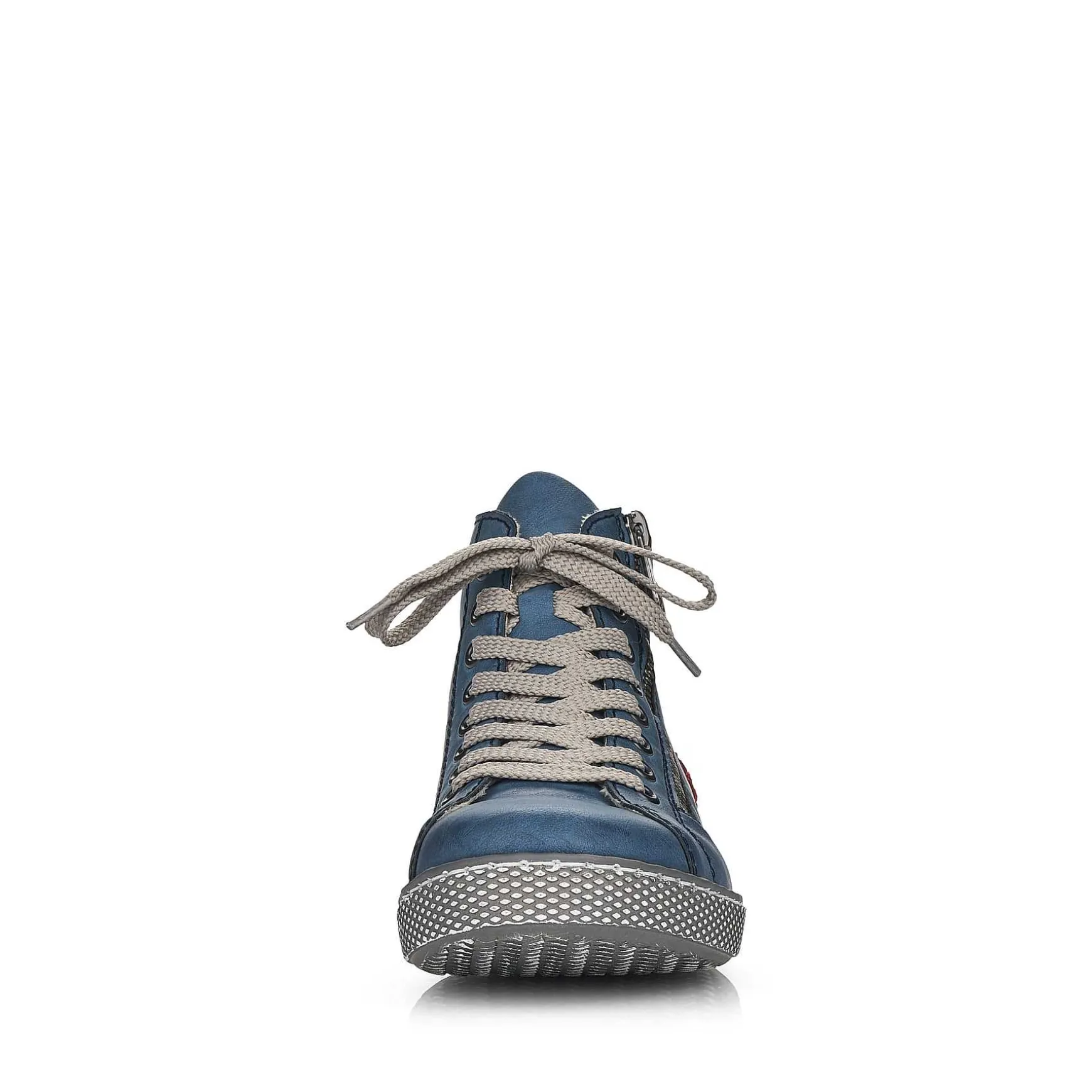 Rieker Women'S Laced Shoes Azure Blue