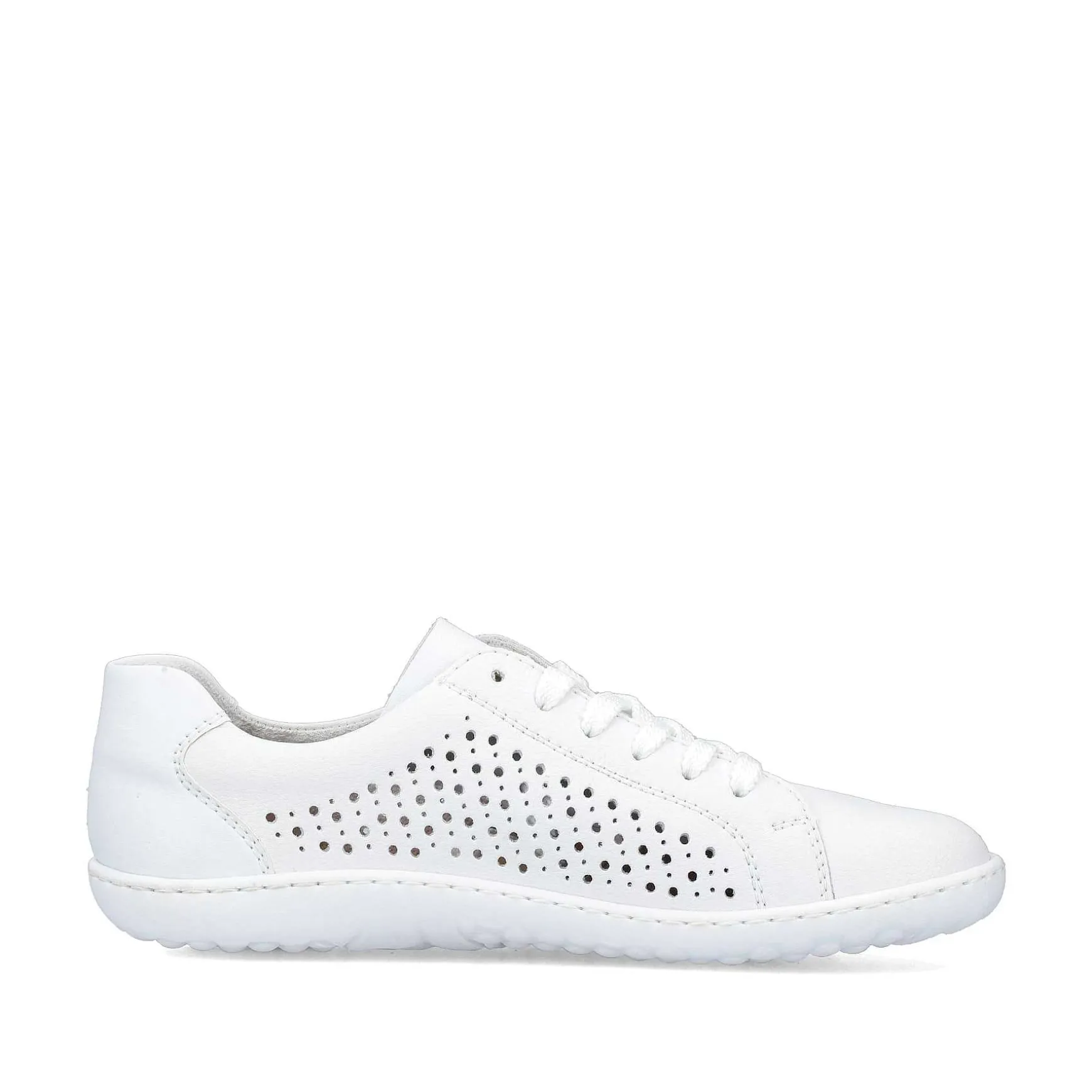 Rieker Women'S Laced Shoes Pearl White