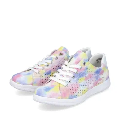 Rieker Women'S Laced Shoes Multi-Edelweis