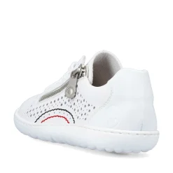 Rieker Women'S Laced Shoes Pearl White