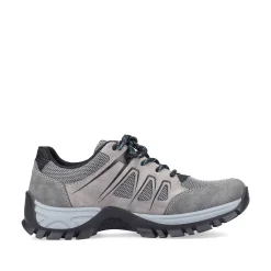 Rieker Women'S Lace-Up Shoes Steel Gray