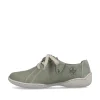 Rieker Women'S Lace-Up Shoes Green Gray