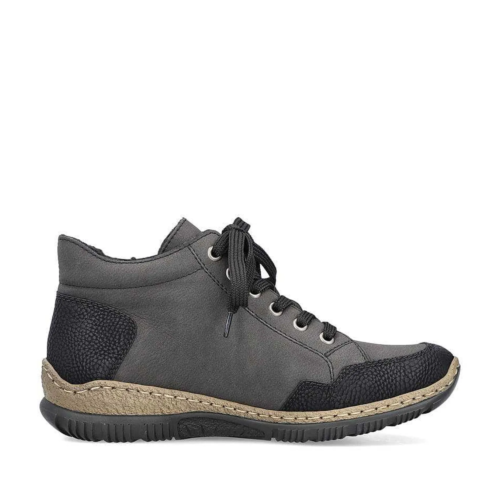 Rieker Women'S Lace-Up Shoes Anthracite