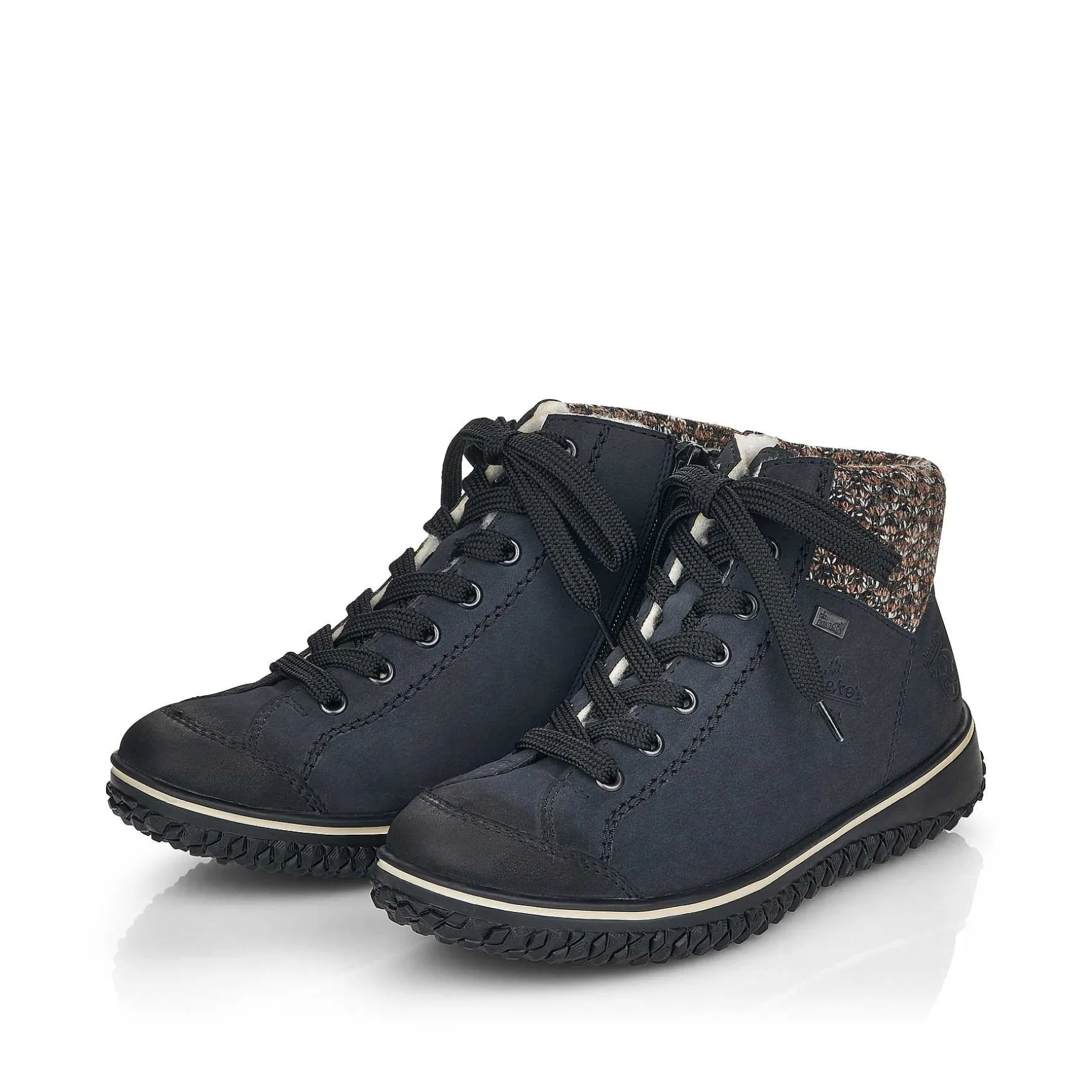 Rieker Women'S Lace-Up Shoes Ocean Blue