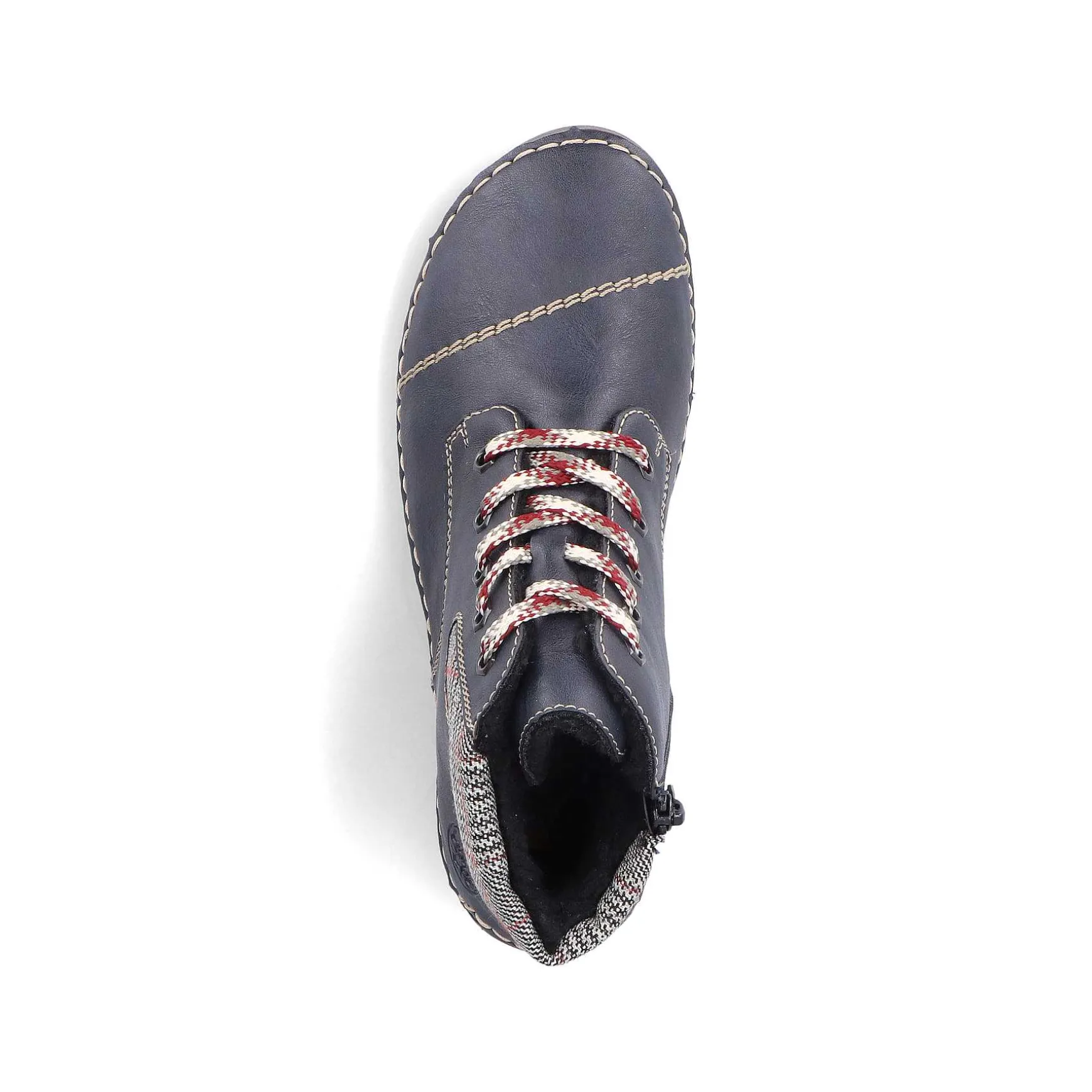 Rieker Women'S Lace-Up Shoes Steel Blue