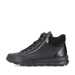 Rieker Women'S Lace-Up Shoes Deep Black