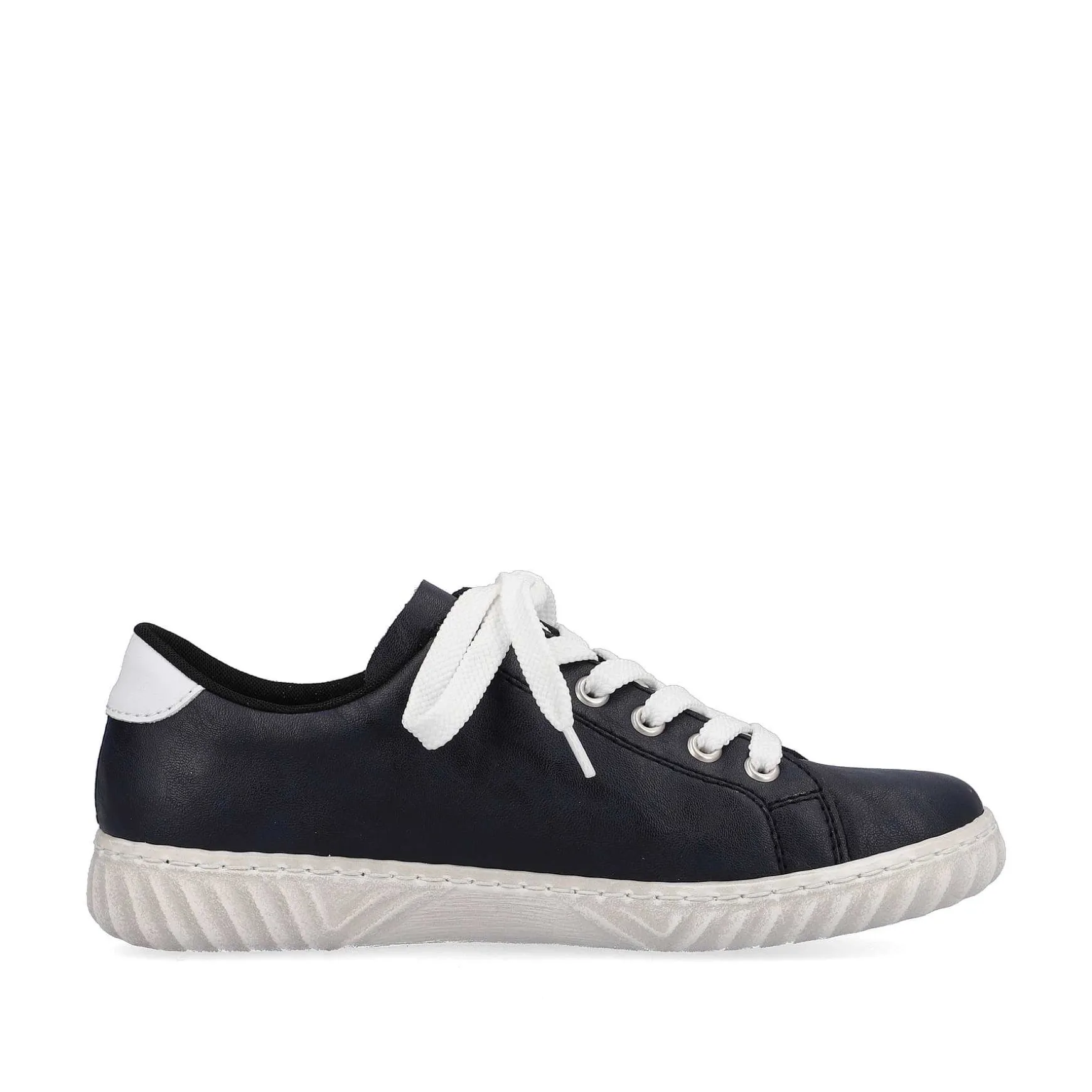 Rieker Women'S Lace-Up Shoes Navy Blue