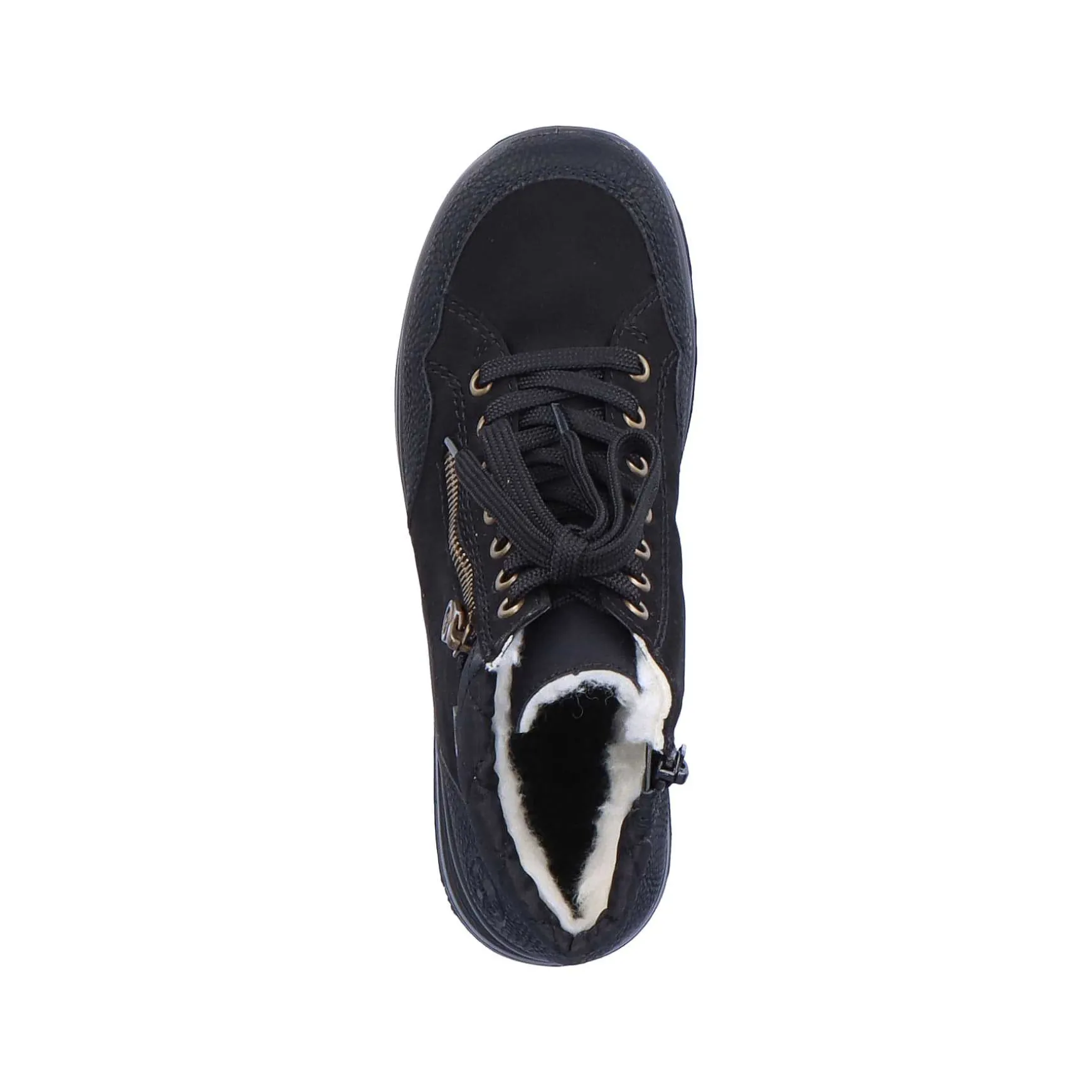 Rieker Women'S Lace-Up Shoes Deep Black