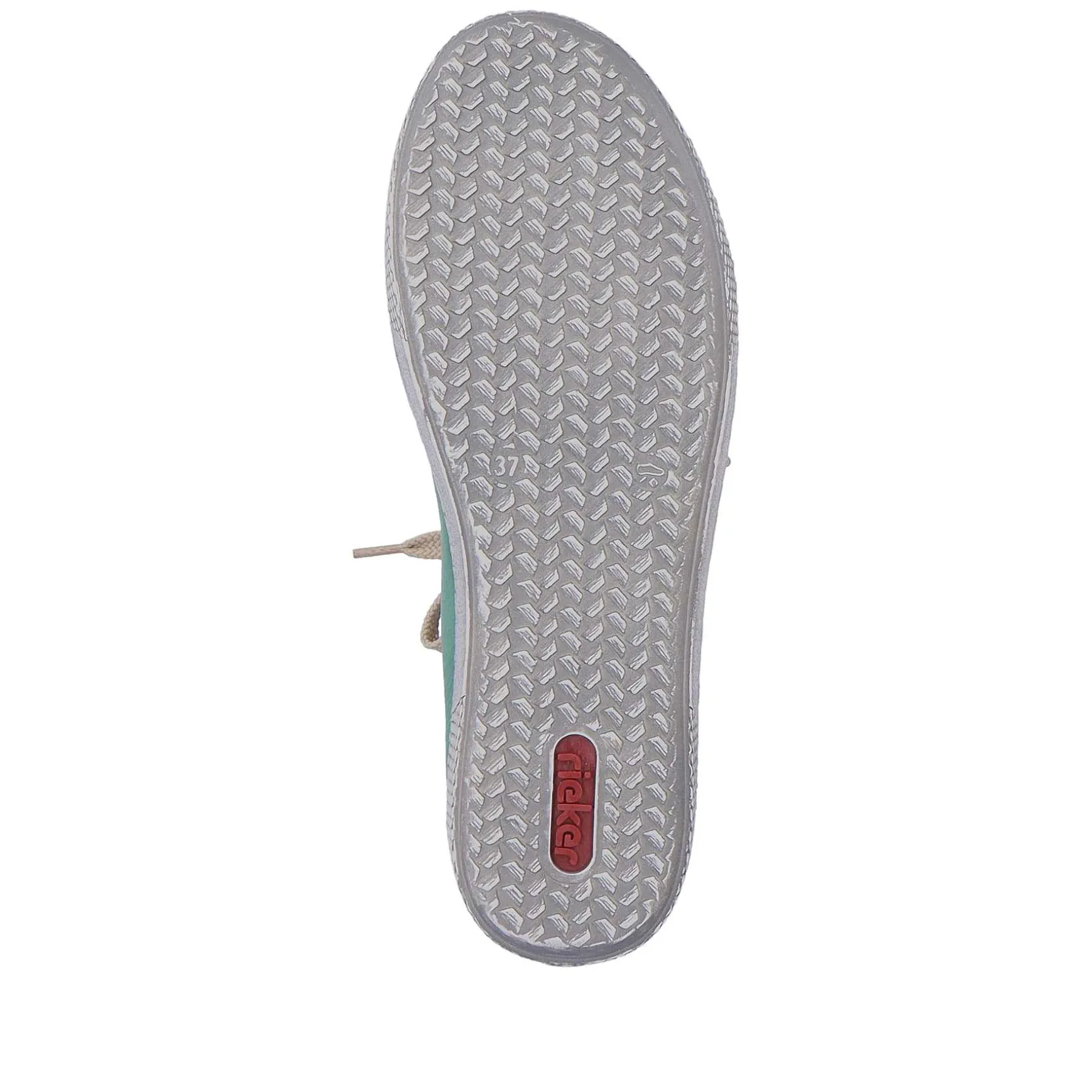 Rieker Women'S Lace-Up Shoes Emerald Green