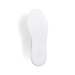 Rieker Women'S Lace-Up Shoes Sky Blue And White