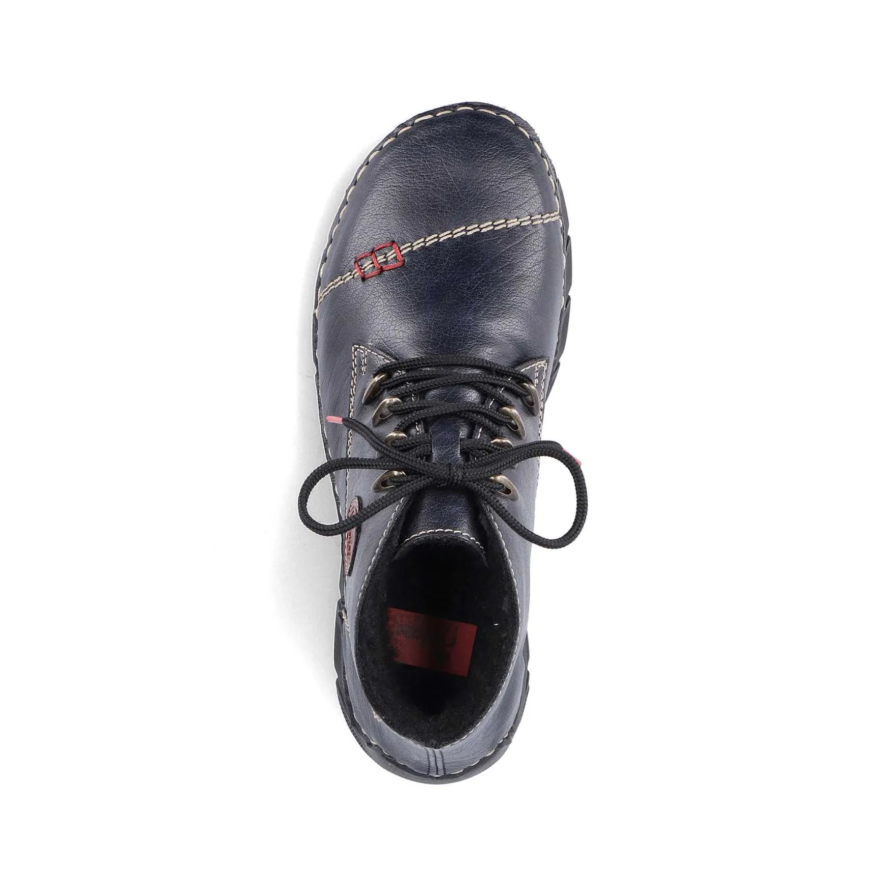 Rieker Women'S Lace-Up Shoes Navy Blue