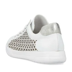 Rieker Women'S Lace-Up Shoes Crystal White