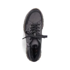 Rieker Women'S Lace-Up Shoes Anthracite