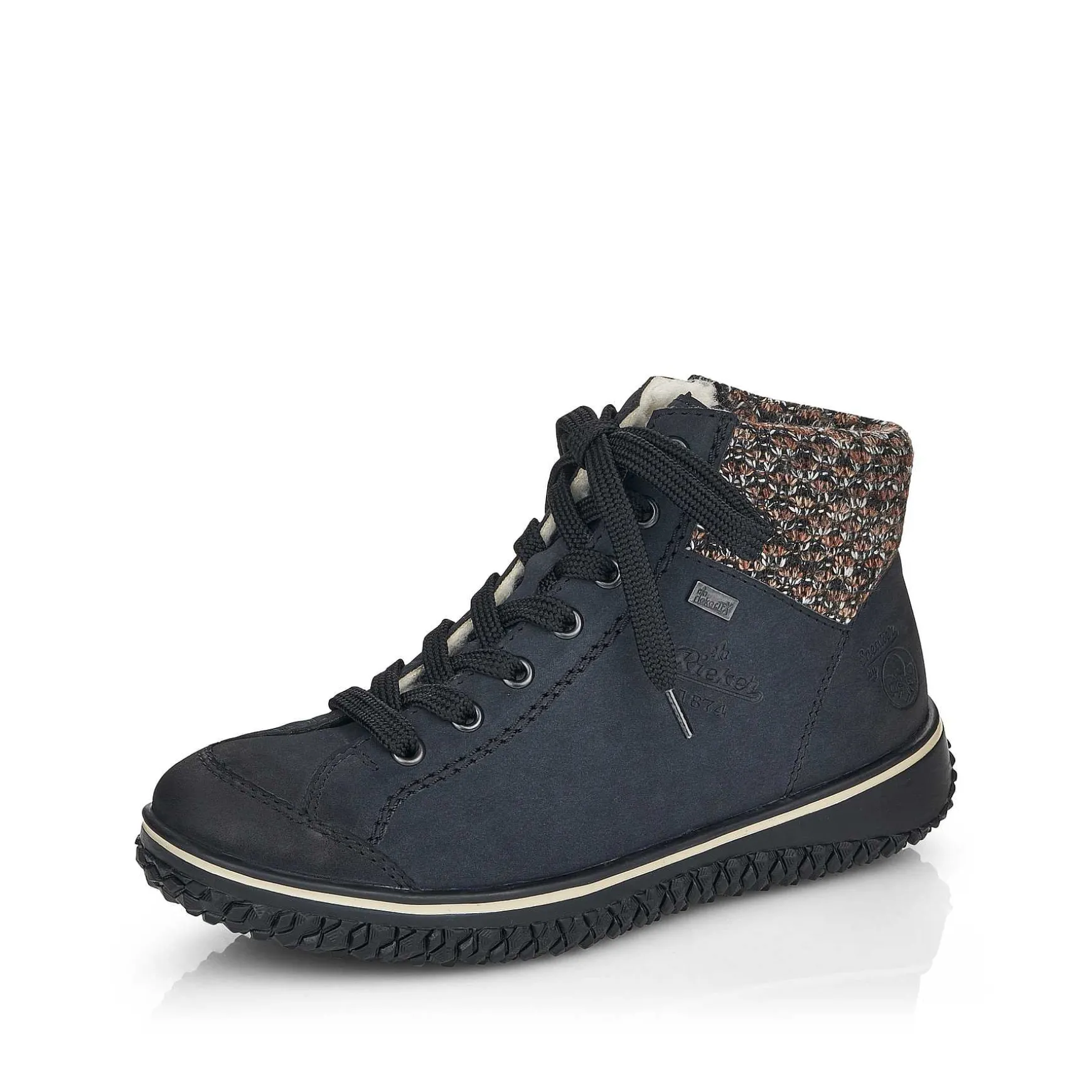 Rieker Women'S Lace-Up Shoes Ocean Blue
