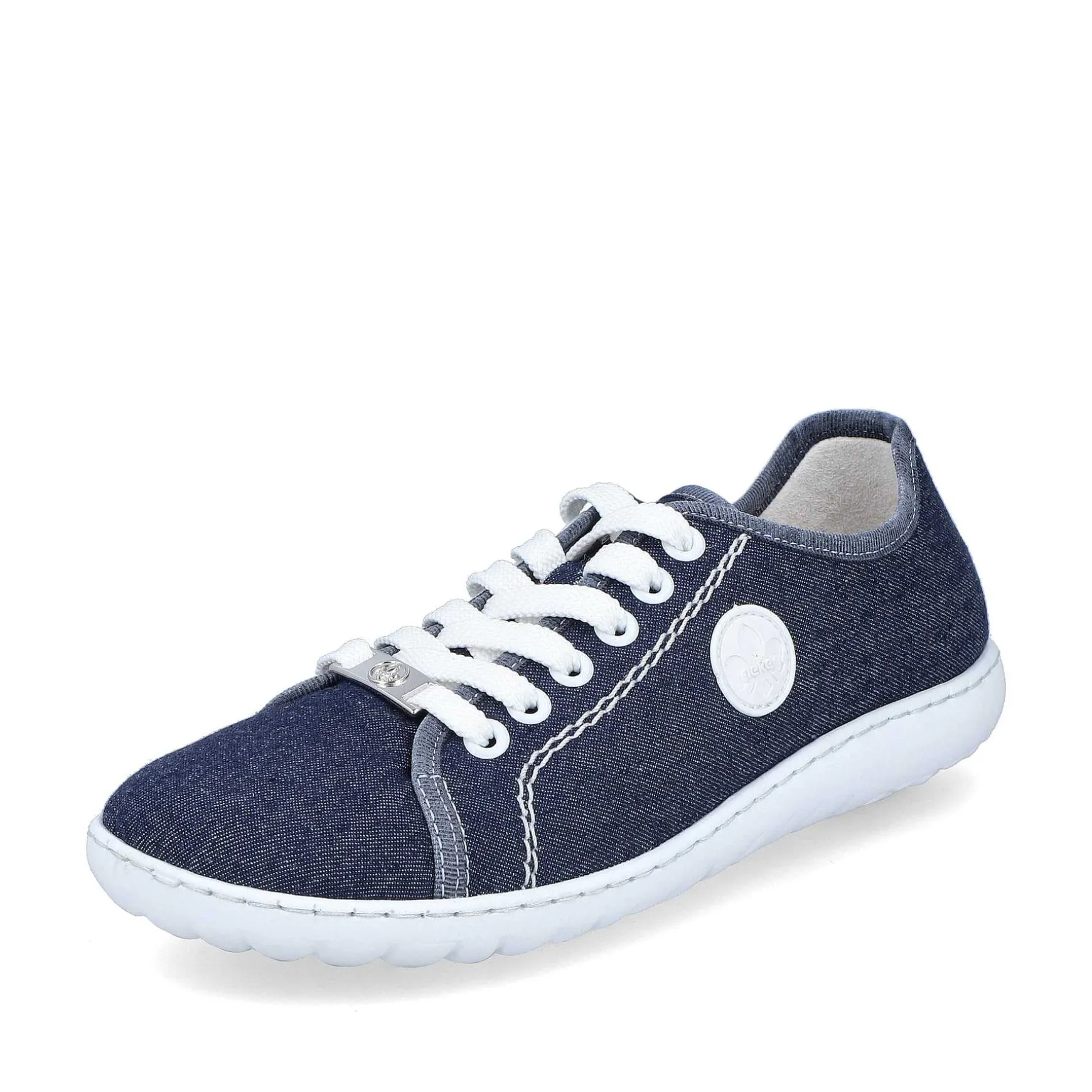 Rieker Women'S Lace-Up Shoes Navy Blue