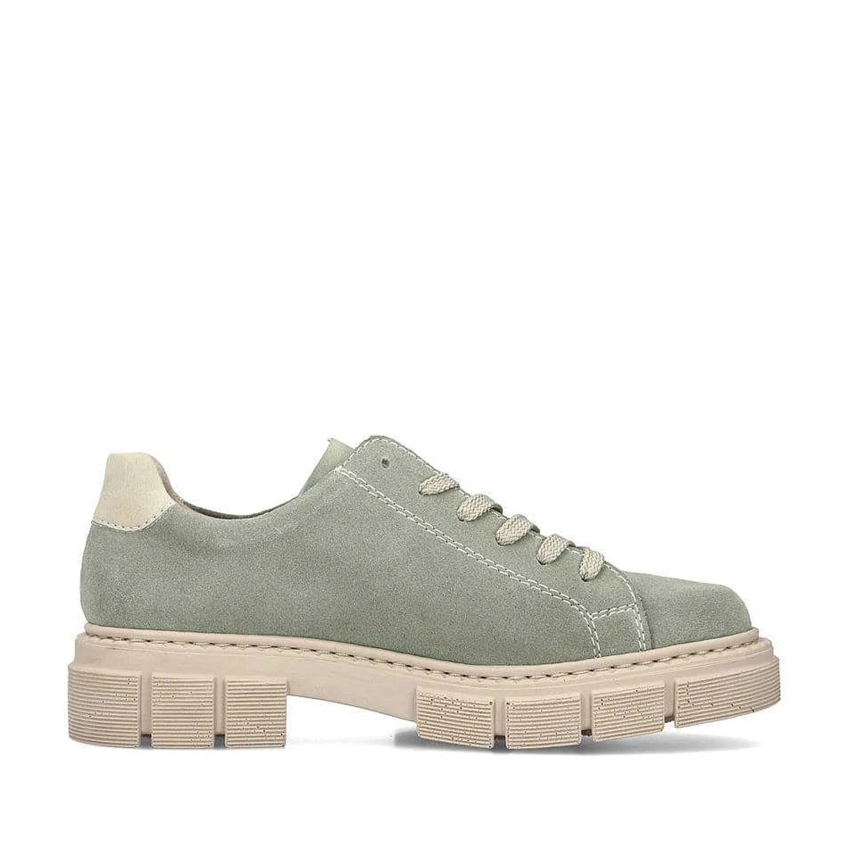 Rieker Women'S Lace-Up Shoes Mint Green