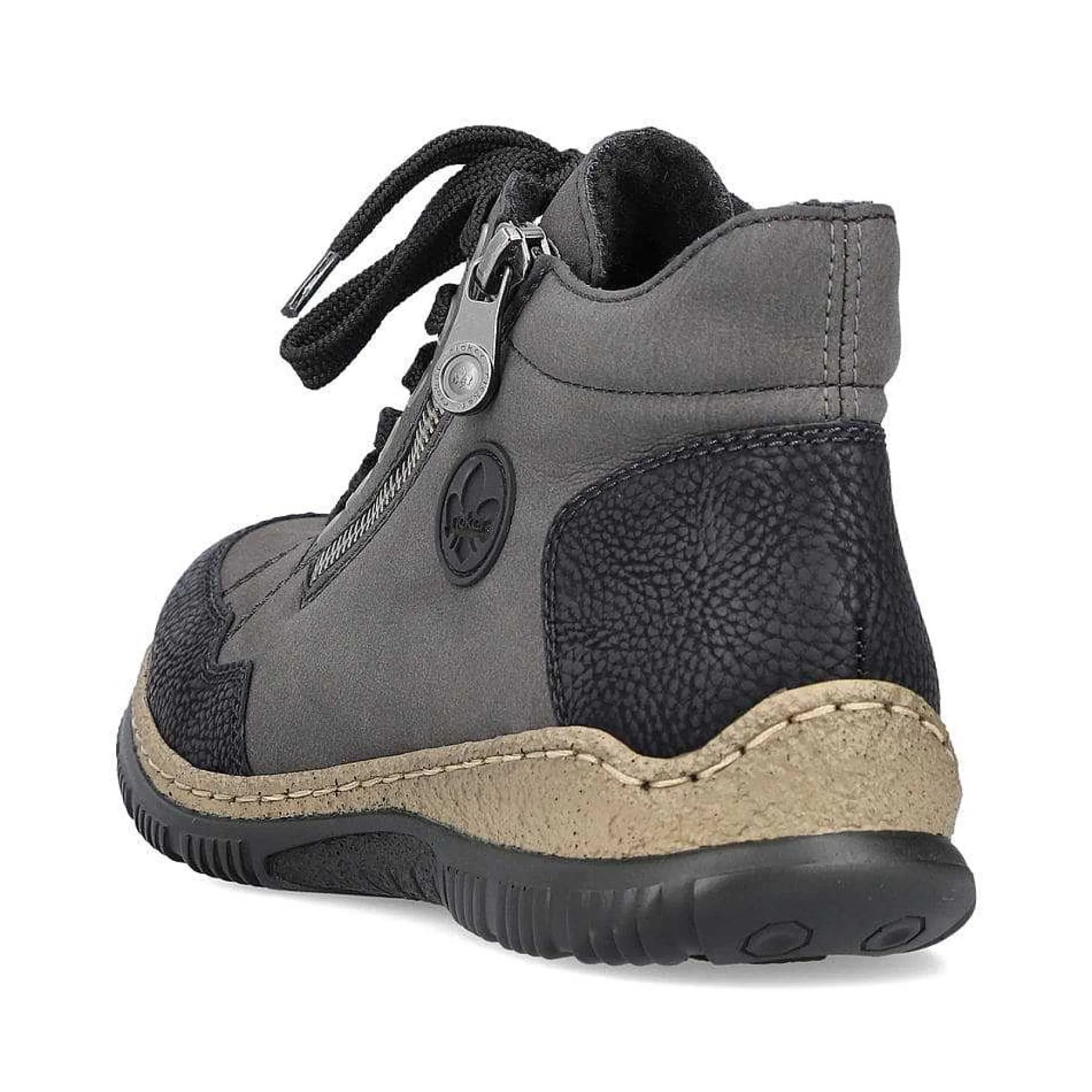 Rieker Women'S Lace-Up Shoes Anthracite