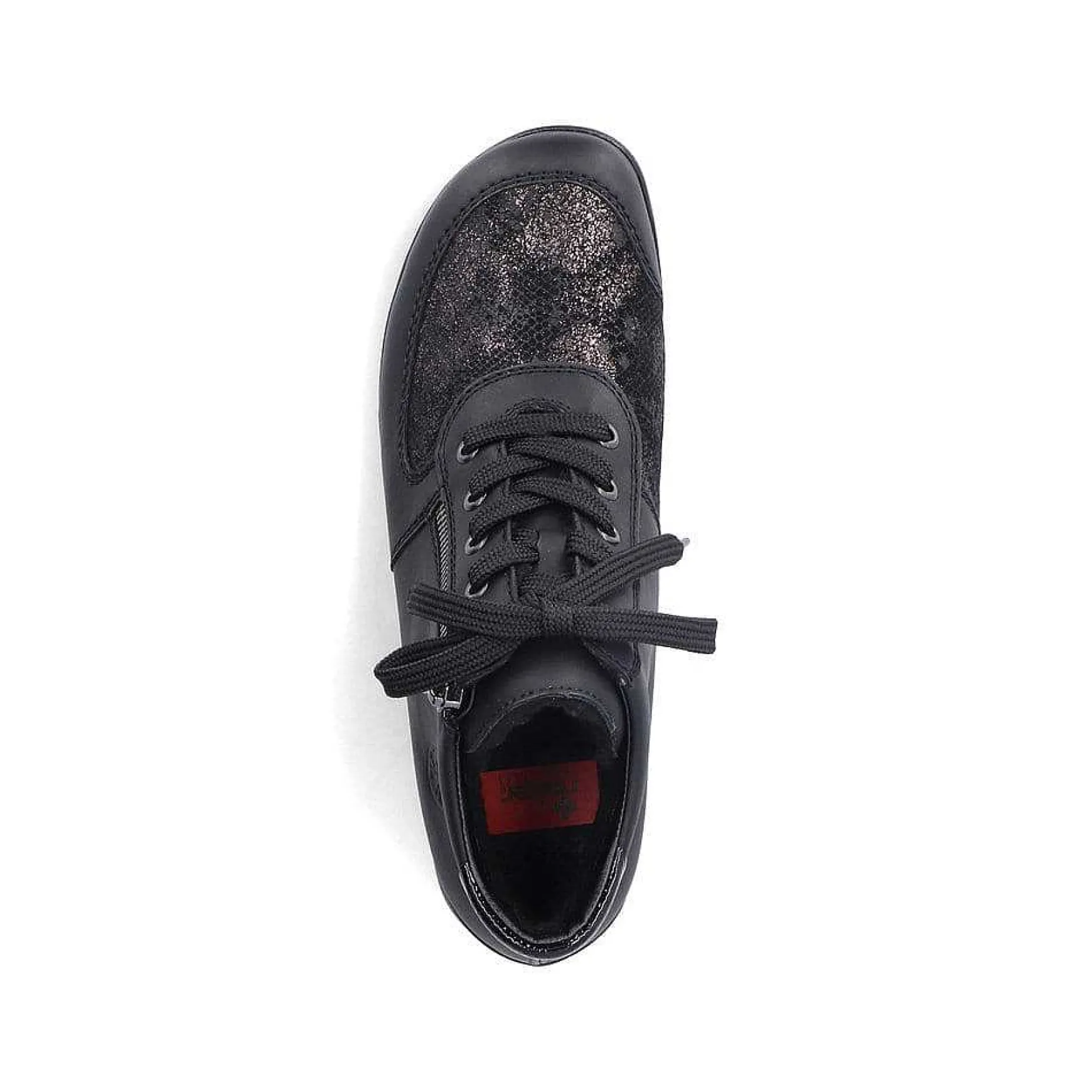 Rieker Women'S Lace-Up Shoes Deep Black