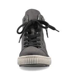 Rieker Women'S Lace-Up Shoes Anthracite