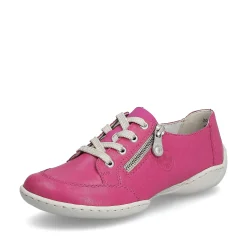 Rieker Women'S Lace-Up Shoes Magenta