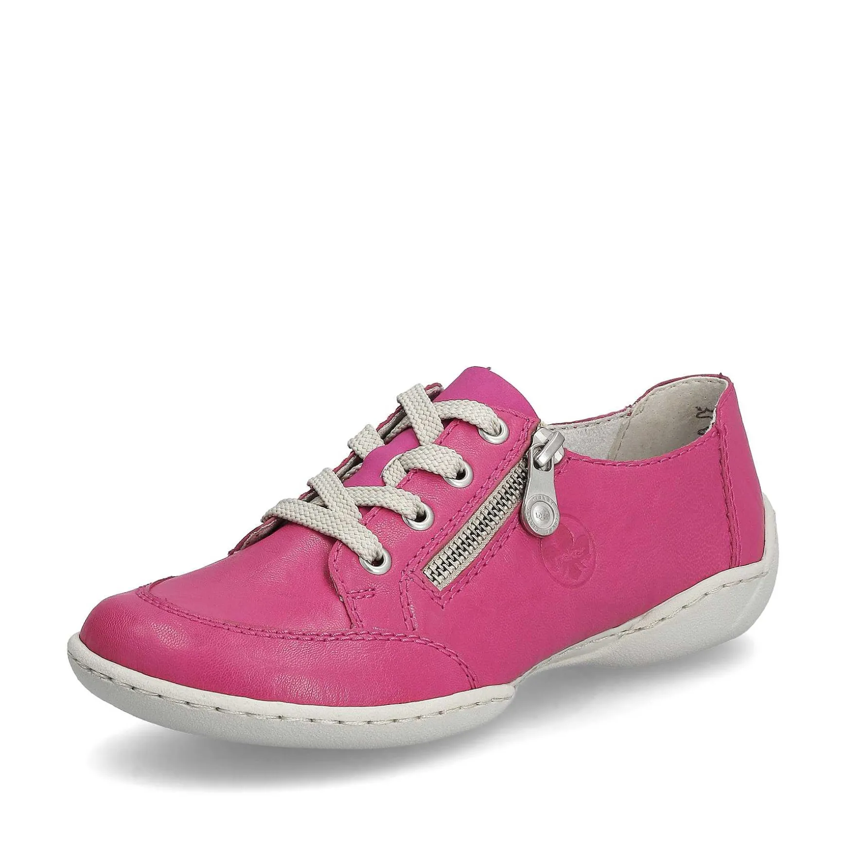 Rieker Women'S Lace-Up Shoes Magenta