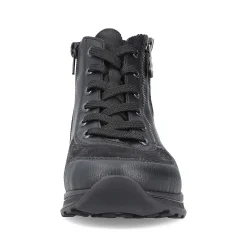 Rieker Women'S Lace-Up Shoes Deep Black