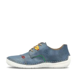 Rieker Women'S Lace-Up Shoes, Slate Blue