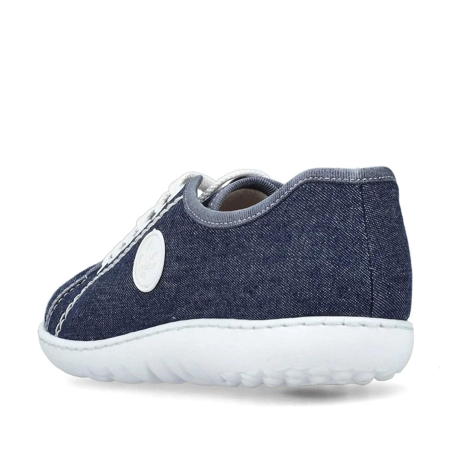 Rieker Women'S Lace-Up Shoes Navy Blue