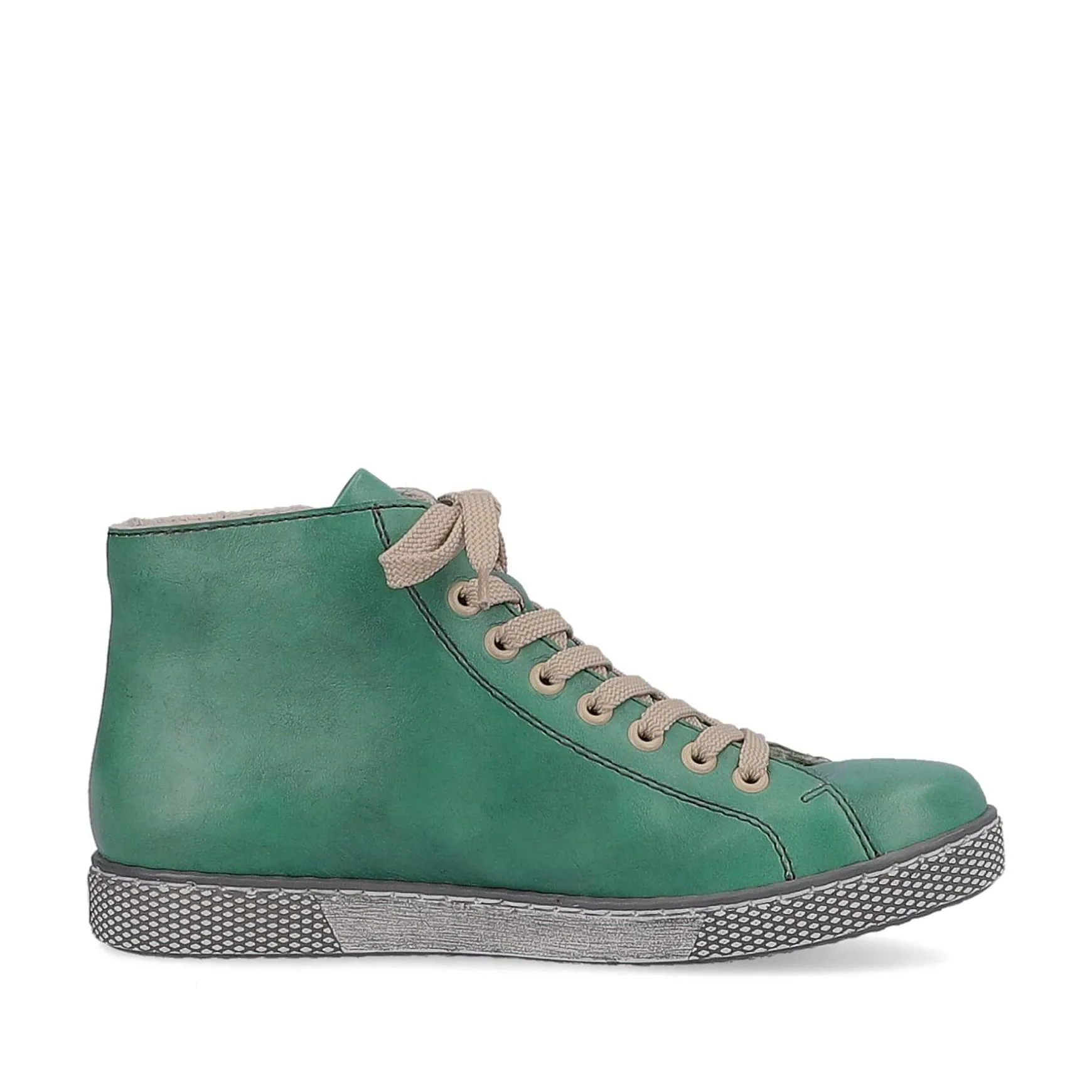 Rieker Women'S Lace-Up Shoes Emerald Green