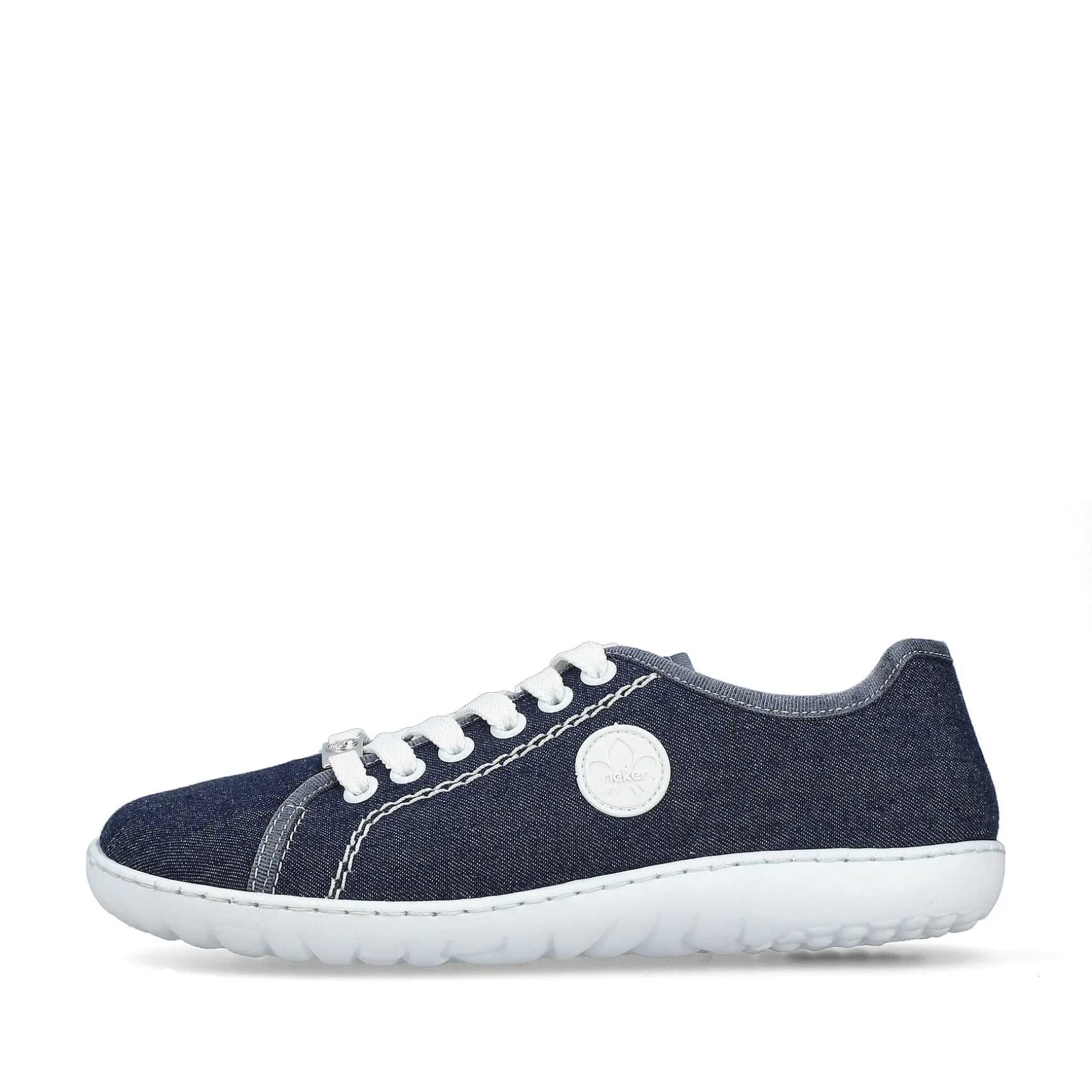 Rieker Women'S Lace-Up Shoes Navy Blue