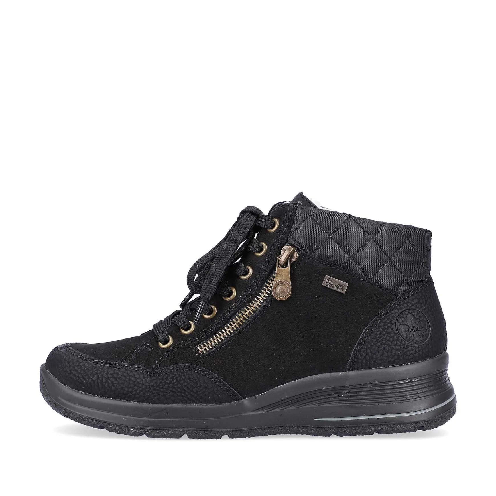 Rieker Women'S Lace-Up Shoes Deep Black
