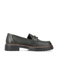 Rieker Women'S Loafers Army Green