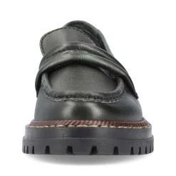 Rieker Women'S Loafers Army Green