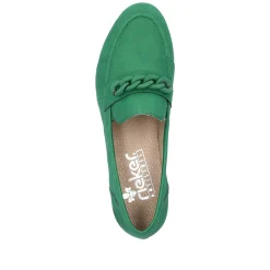 Rieker Women'S Loafers Grass Green