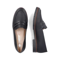 Rieker Women'S Loafers Jet Black