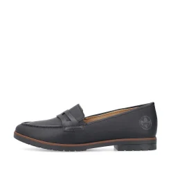 Rieker Women'S Loafers Jet Black