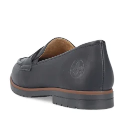 Rieker Women'S Loafers Jet Black