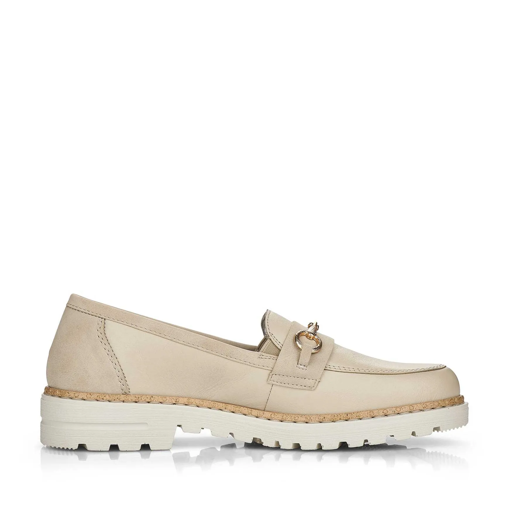 Rieker Women'S Loafers Light Beige
