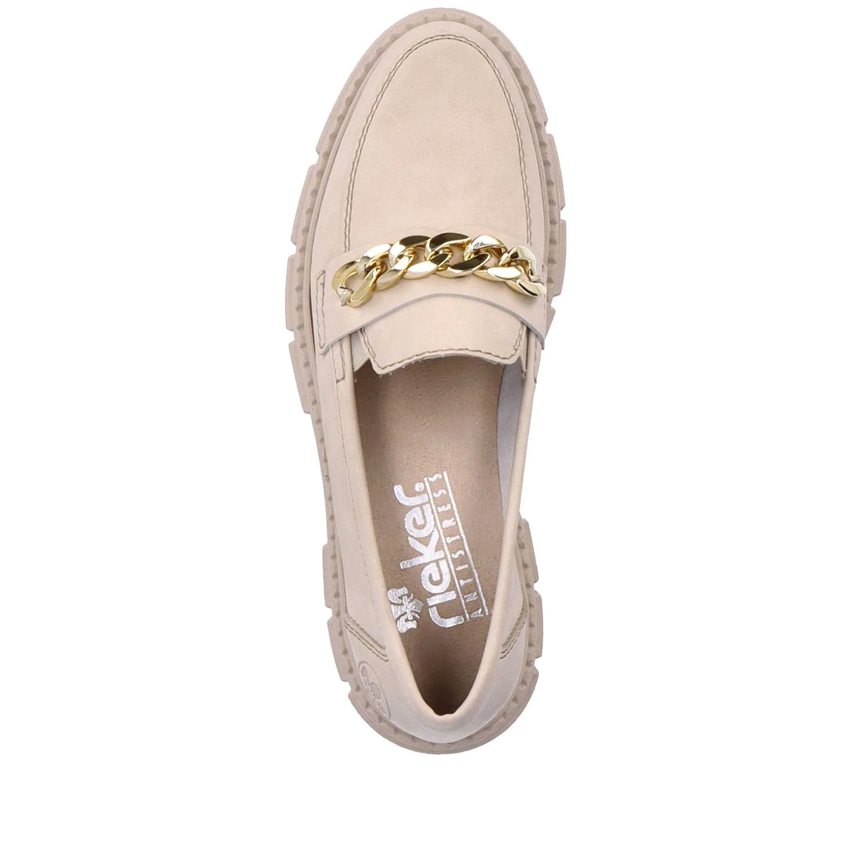 Rieker Women'S Loafers Light Beige