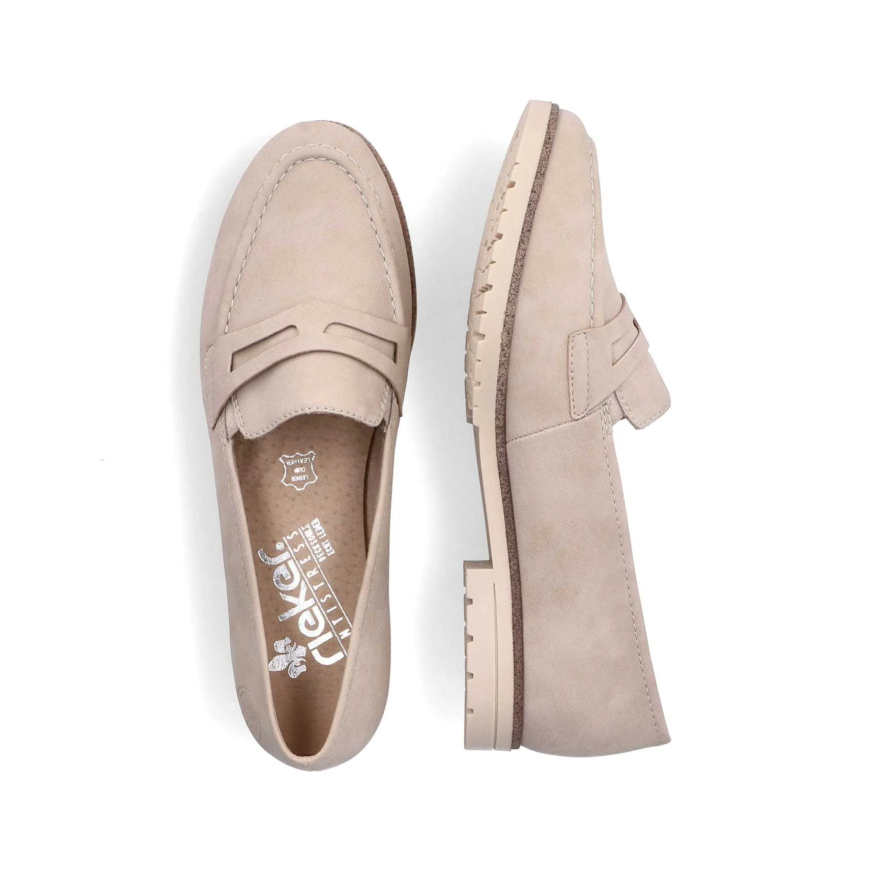 Rieker Women'S Loafers Light Beige