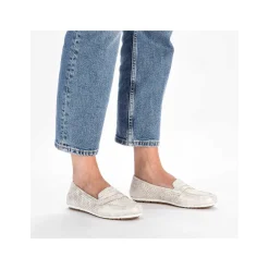 Rieker Women'S Loafers Light Beige