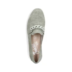Rieker Women'S Loafers Mint Green