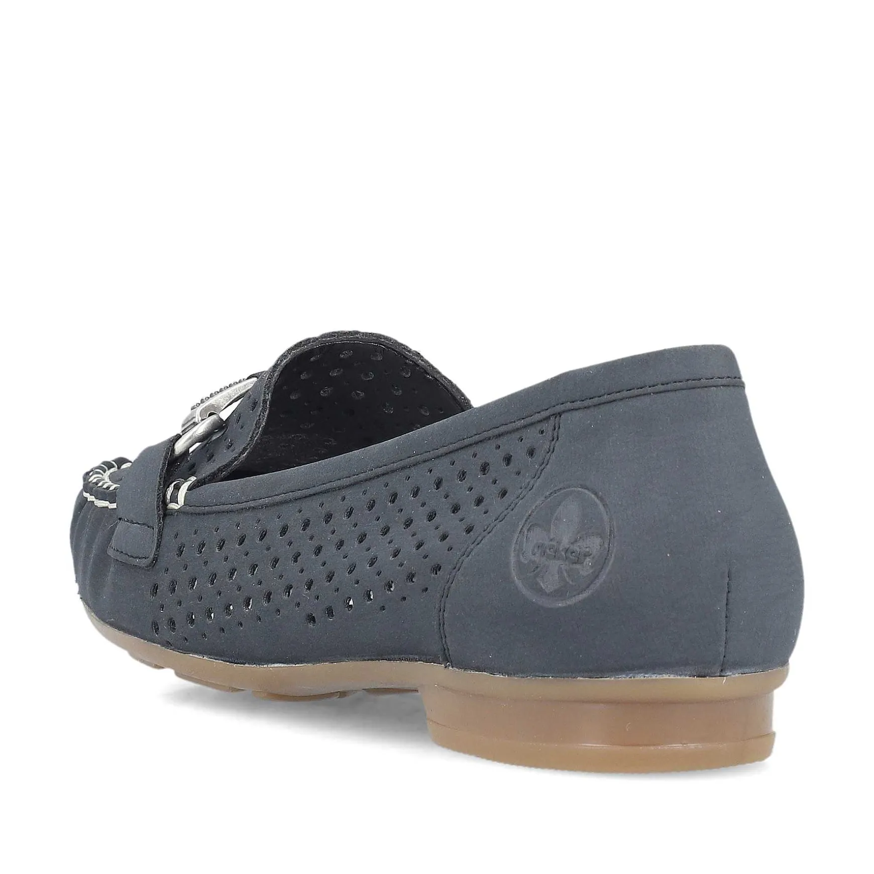 Rieker Women'S Loafers Navy Blue